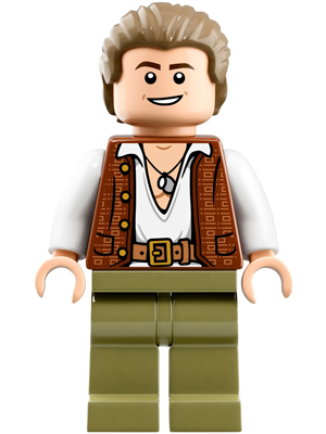 LEGO Minifigure-Henry-Pirates of the Caribbean-POC036-Creative Brick Builders